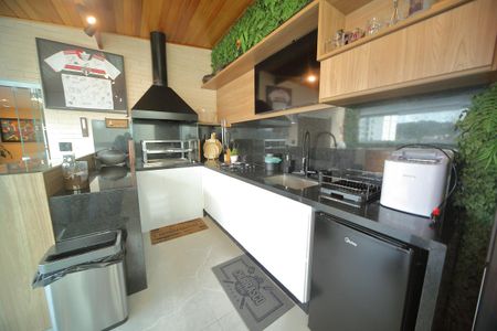 Área gourmet- cobertura  de apartamento à venda com 2 quartos, 160m² em Jardim Nascimento, São Bernardo do Campo