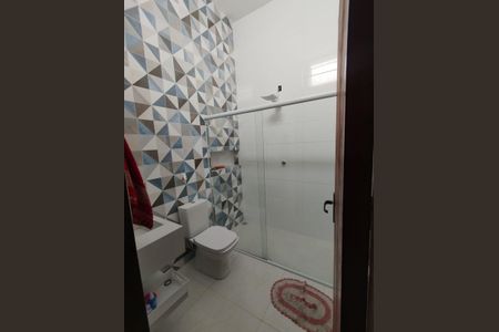 Banheiro de casa para alugar com 2 quartos, 118m² em Parque Residencial Jundiaí, Jundiaí