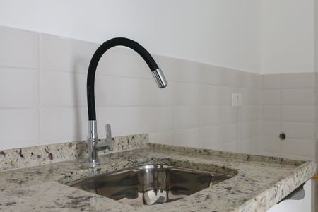 Cozinha de apartamento à venda com 2 quartos, 37m² em Vila Andrade, São Paulo