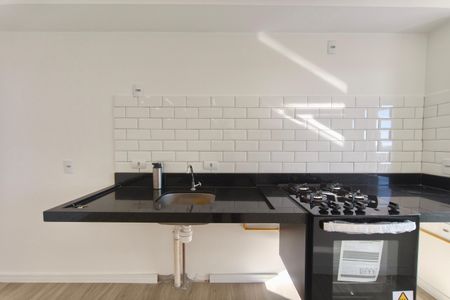 Cozinha de apartamento à venda com 2 quartos, 52m² em Residencial Bela Aliança, Campinas