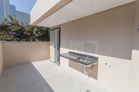 Área de Serviço da Cobertura de apartamento à venda com 3 quartos, 170m² em Santo Antônio, Belo Horizonte