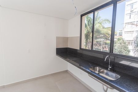 Cozinha de apartamento à venda com 3 quartos, 170m² em Santo Antônio, Belo Horizonte