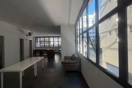 Área comum de apartamento para alugar com 3 quartos, 138m² em Ponta da Praia, Santos
