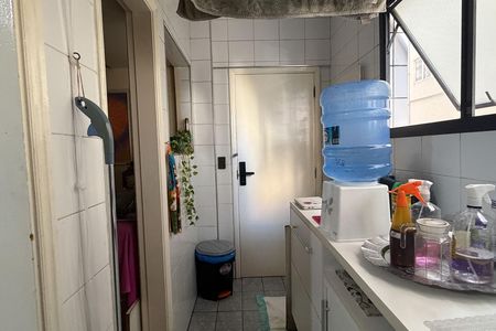 Área de Serviço de apartamento para alugar com 3 quartos, 138m² em Ponta da Praia, Santos