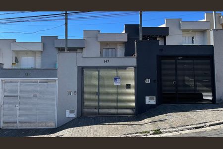Fachada+Placa  de casa à venda com 2 quartos, 78m² em Vila Nova Savoia, São Paulo