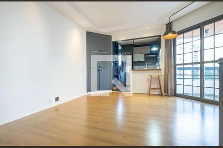Sala de apartamento à venda com 2 quartos, 54m² em Jardins, São Paulo