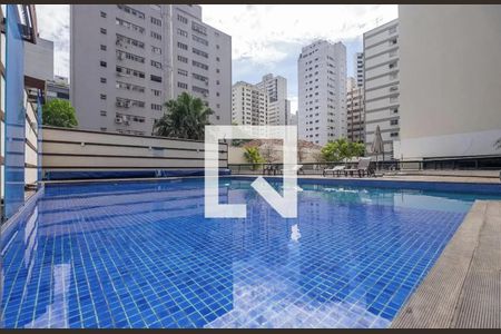 Área externa de apartamento à venda com 2 quartos, 54m² em Jardins, São Paulo