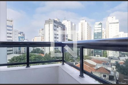 Varanda de apartamento à venda com 2 quartos, 54m² em Jardins, São Paulo