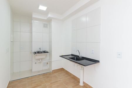 Cozinha de apartamento à venda com 1 quarto, 35m² em Vila Barreto, São Paulo