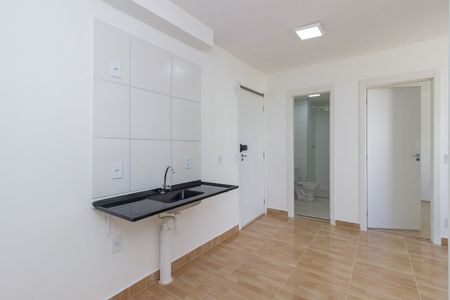 Cozinha de apartamento à venda com 1 quarto, 35m² em Vila Barreto, São Paulo