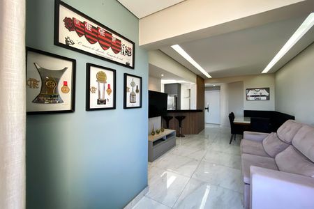 Varanda de apartamento à venda com 3 quartos, 78m² em União, Belo Horizonte