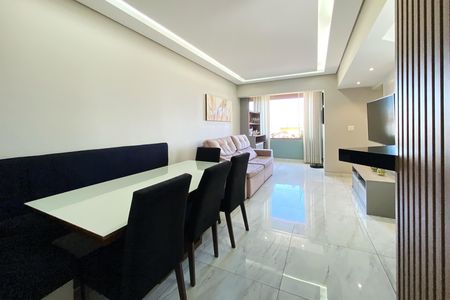 Sala de apartamento à venda com 3 quartos, 78m² em União, Belo Horizonte