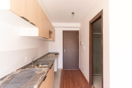 Cozinha de kitnet/studio para alugar com 1 quarto, 24m² em Ipiranga, São Paulo