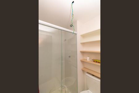 Banheiro de kitnet/studio para alugar com 1 quarto, 24m² em Ipiranga, São Paulo