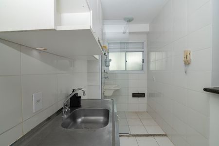 Cozinha de apartamento para alugar com 2 quartos, 72m² em Loteamento Novo Angulo, Hortolândia
