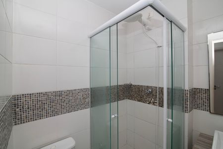 Banheiro de apartamento para alugar com 2 quartos, 72m² em Loteamento Novo Angulo, Hortolândia