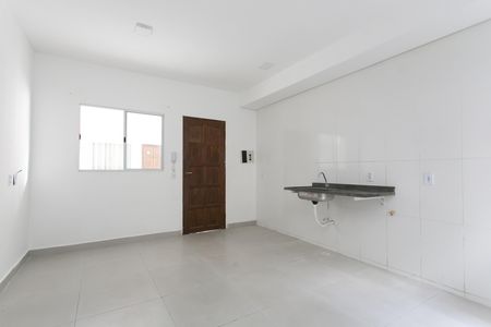 Sala / Cozinha  de apartamento para alugar com 2 quartos, 40m² em Vila Taquari, São Paulo