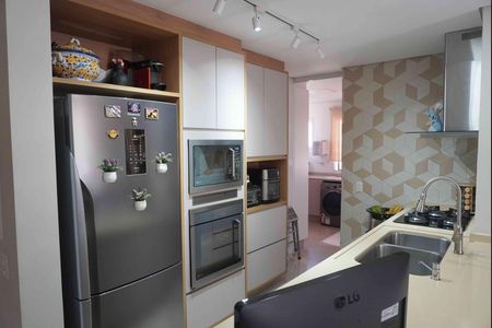 Cozinha de apartamento à venda com 3 quartos, 84m² em Alphaville, Santana de Parnaíba