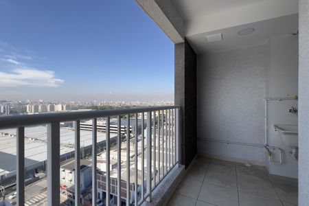 Varanda da Sala de apartamento para alugar com 2 quartos, 55m² em Vila das Bandeiras, Guarulhos