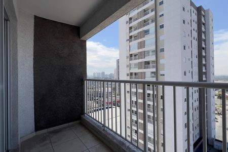 Varanda da Sala de apartamento para alugar com 2 quartos, 55m² em Vila das Bandeiras, Guarulhos