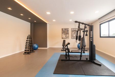 Apartamento à venda com 50m², 2 quartos e 1 vaga Apartamento à venda com 50m², 2 quartos e 1 vagaÁrea comum - Academia