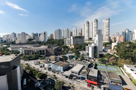 Vista da Varanda de apartamento para alugar com 2 quartos, 29m² em Vila Andrade, São Paulo