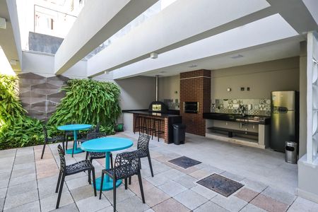 Apartamento à venda com 56m², 2 quartos e 1 vagaChurrasqueira