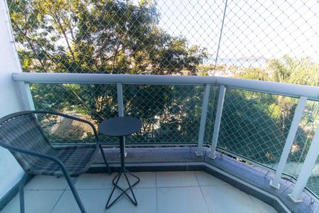 Varanda do Quarto  de apartamento para alugar com 1 quarto, 45m² em Camboinhas, Niterói