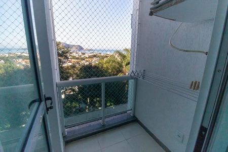 Varanda da Sala de apartamento para alugar com 1 quarto, 45m² em Camboinhas, Niterói
