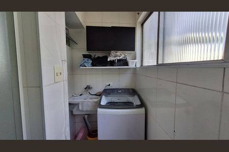 Área de Serviço  de apartamento para alugar com 2 quartos, 61m² em Vila Helena, São Bernardo do Campo