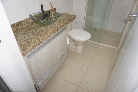 Banheiro de apartamento para alugar com 2 quartos, 50m² em Parque Pirajussara, Embu das Artes