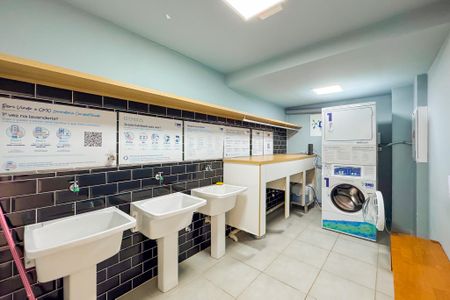 Apartamento para alugar com 35m², 1 quarto e sem vaga Apartamento para alugar com 35m², 1 quarto e sem vagaLavanderia