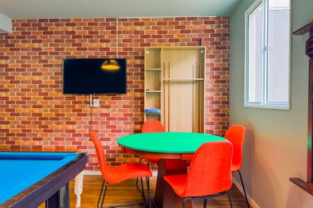 Apartamento para alugar com 35m², 1 quarto e sem vaga Apartamento para alugar com 35m², 1 quarto e sem vagaSalão de Jogos