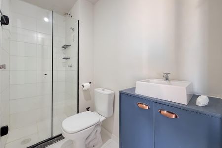 Apartamento para alugar com 35m², 1 quarto e sem vaga Apartamento para alugar com 35m², 1 quarto e sem vagaBanheiro