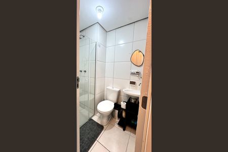 Banheiro de apartamento à venda com 2 quartos, 48m² em Santo Cristo, Rio de Janeiro