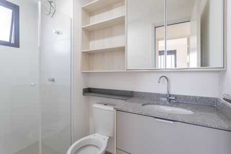 Banheiro de apartamento para alugar com 2 quartos, 50m² em Moema, São Paulo