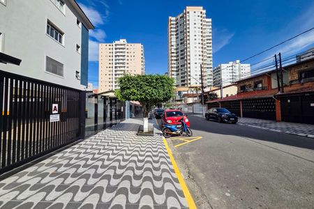 Fachada de kitnet/studio para alugar com 1 quarto, 40m² em Canto do Forte, Praia Grande