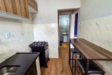 Studio para alugar com 40m², 1 quarto e 1 vaga Studio para alugar com 40m², 1 quarto e 1 vagaCozinha