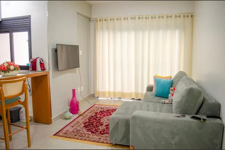 Sala de apartamento à venda com 3 quartos, 99m² em Setor Marista, Goiânia