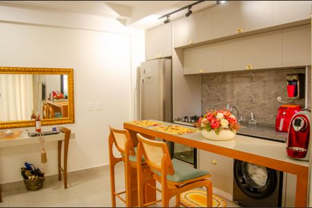 Cozinha de apartamento à venda com 3 quartos, 99m² em Setor Marista, Goiânia