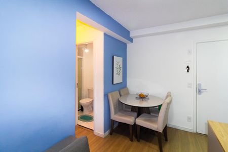 Sala de apartamento para alugar com 2 quartos, 34m² em Vila Tolstoi, São Paulo