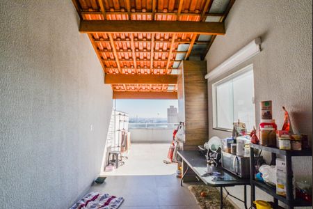 Área gourmet de apartamento à venda com 2 quartos, 102m² em Utinga, Santo André