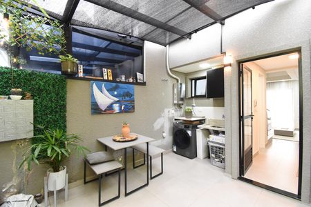 Casa de condomínio para alugar com 99m², 2 quartos e 1 vagaÁrea gourmet