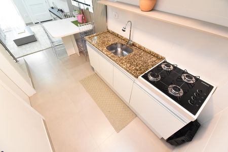 Casa de condomínio para alugar com 99m², 2 quartos e 1 vagaCozinha