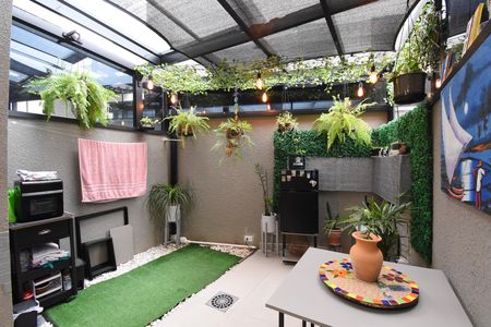Casa de condomínio para alugar com 99m², 2 quartos e 1 vagaÁrea gourmet
