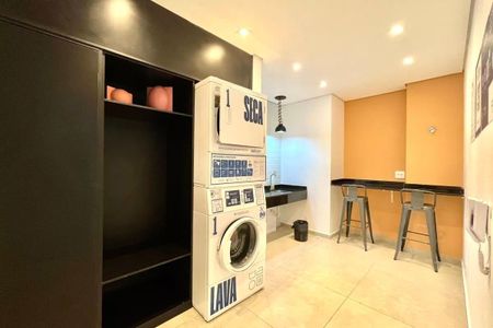 Studio para alugar com 26m², 1 quarto e sem vaga Studio para alugar com 26m², 1 quarto e sem vagaLavanderia