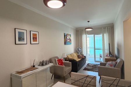 Sala de apartamento para alugar com 3 quartos, 87m² em José Menino, Santos