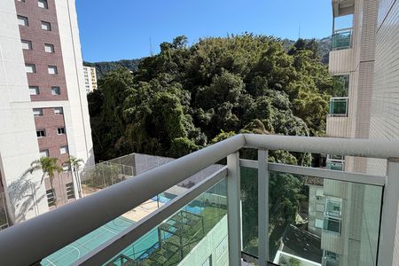 Varanda da Suite de apartamento para alugar com 3 quartos, 87m² em José Menino, Santos