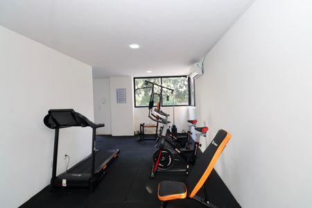 Apartamento para alugar com 50m², 1 quarto e 1 vaga Apartamento para alugar com 50m², 1 quarto e 1 vagaAcademia