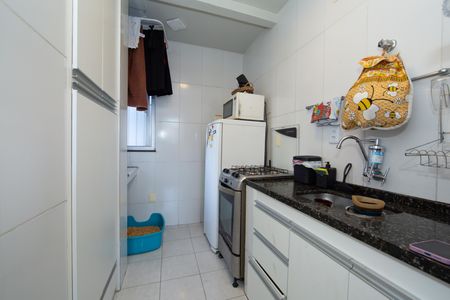 COZINHA de apartamento à venda com 2 quartos, 45m² em Carlos Prates, Belo Horizonte